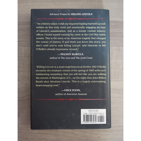 Killing Lincoln by Bill O'Reilly and Martin Dugard First Edition Hardcover DJ - Picture 2 of 6